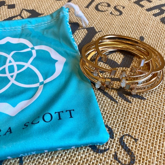 Kendra Scott Jewelry - Kendra Scott Rose Gold Kingsley Bangles Set of Seven